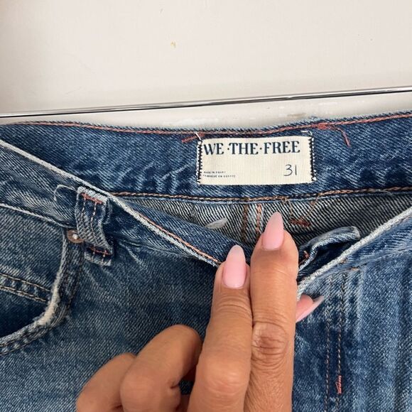 NWT Free People Now Or Never Denim Shorts - Picture 7 of 8